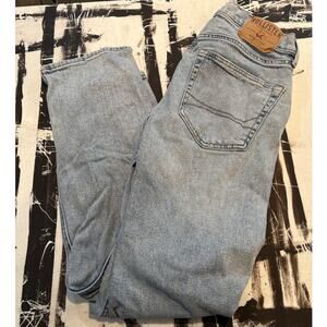 Hollister Loose Epic Flex Mens Light Blue Jeans 32x30 (32x28.5)